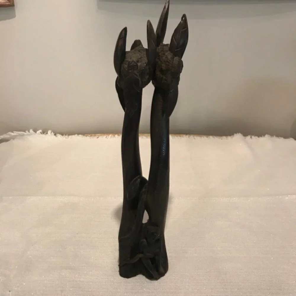 Dark wood carving 19